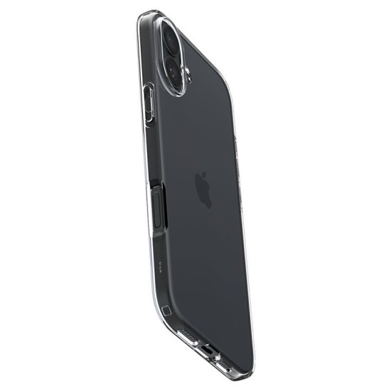 Husa Spigen Liquid Crystal compatibila cu iPhone 16 Plus Crystal Clear (iPhone 16 Plus, ACS08064) by www.silkase.ro