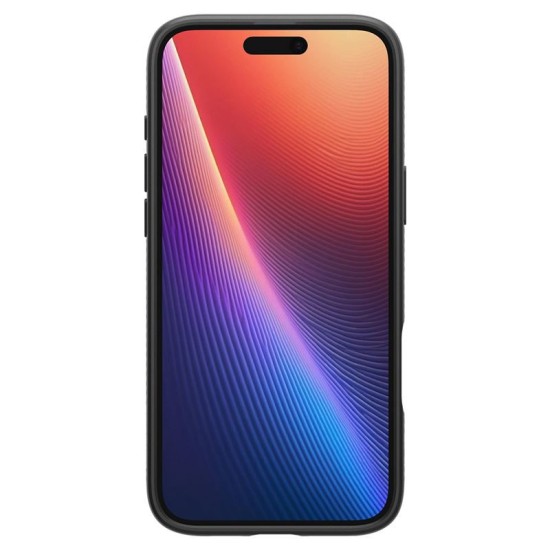 Husa Spigen Liquid Air compatibila cu iPhone 16 Plus Matte Black (iPhone 16 Plus, ACS08066) by www.silkase.ro