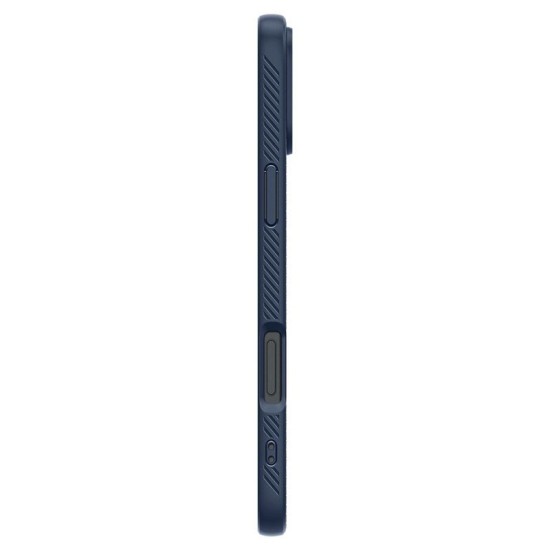Husa Spigen Liquid Air pentru iPhone 16 Plus, albastru inchis (iPhone 16 Plus, ACS08067) by www.silkase.ro
