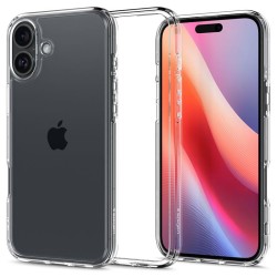 Husa Spigen Ultra Hybrid compatibila cu iPhone 16 Plus Crystal Clear