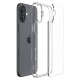 Husa Spigen Ultra Hybrid compatibila cu iPhone 16 Plus Crystal Clear (iPhone 16 Plus, ACS08069) by www.silkase.ro