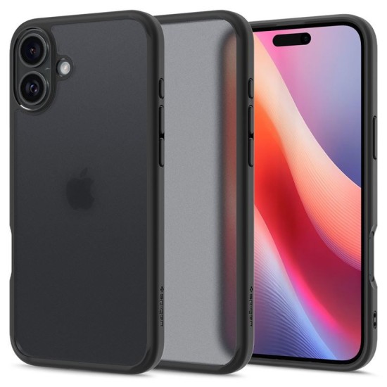 Husa Spigen Ultra Hybrid compatibila cu iPhone 16 Plus Frost Black (Spigen, iPhone 16 Plus) by www.silkase.ro Husa Spigen Ultra Hybrid compatibila cu iPhone 16 Plus Frost Black (iPhone 16 Plus, ACS08071) by www.silkase.ro