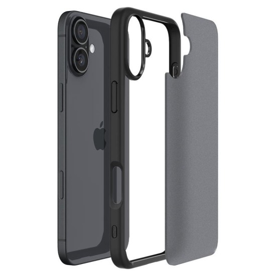 Husa Spigen Ultra Hybrid compatibila cu iPhone 16 Plus Frost Black (Spigen, iPhone 16 Plus) by www.silkase.ro Husa Spigen Ultra Hybrid compatibila cu iPhone 16 Plus Frost Black (iPhone 16 Plus, ACS08071) by www.silkase.ro