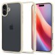 Husa Spate Spigen Ultra Hybrid pentru iPhone 16 Plus Bej (iPhone 16 Plus, ACS08073) by www.silkase.ro