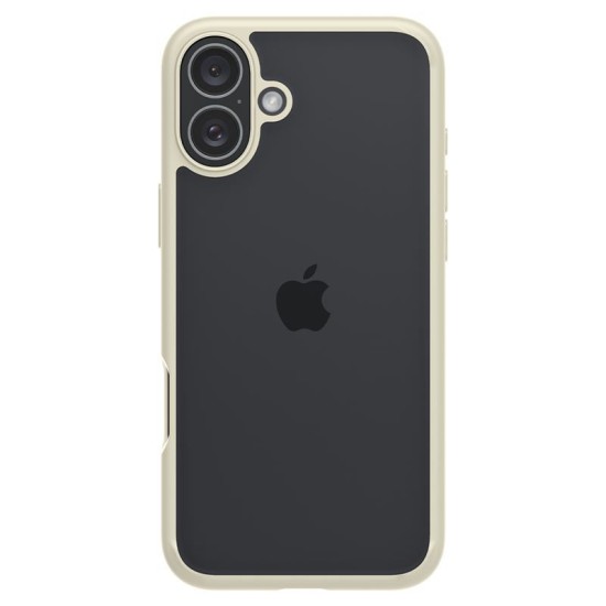 Husa Spate Spigen Ultra Hybrid pentru iPhone 16 Plus Bej (iPhone 16 Plus, ACS08073) by www.silkase.ro