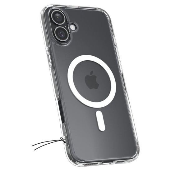 Husa Spigen Ultra Hybrid MagSafe compatibila cu iPhone 16 Plus White (iPhone 16 Plus, ACS08075) by www.silkase.ro
