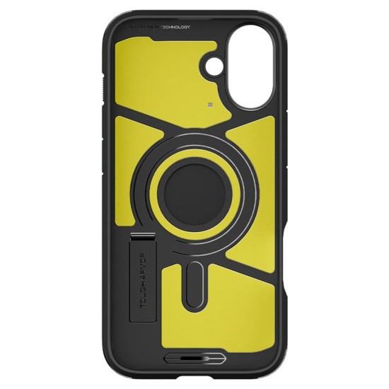 Husa Spigen Tough Armor MagSafe compatibila cu iPhone 16 Plus Black (Spigen, iPhone 16 Plus) by www.silkase.ro Husa Spigen Tough Armor MagSafe compatibila cu iPhone 16 Plus Black (iPhone 16 Plus, ACS08085) by www.silkase.ro