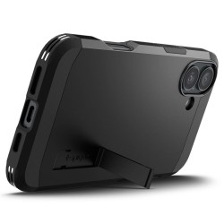 Husa Spigen Tough Armor MagSafe compatibila cu iPhone 16 Plus Black Husa Spigen Tough Armor MagSafe compatibila cu iPhone 16 Plus Black