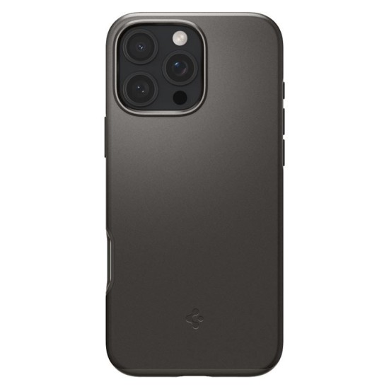 Husa slim Spigen Thin Fit MagSafe compatibila cu iPhone 16 Pro Gunmetal (Spigen, iPhone 15 Pro) by www.silkase.ro Husa slim Spigen Thin Fit MagSafe compatibila cu iPhone 16 Pro Gunmetal (iPhone 15 Pro, ACS08107) by www.silkase.ro