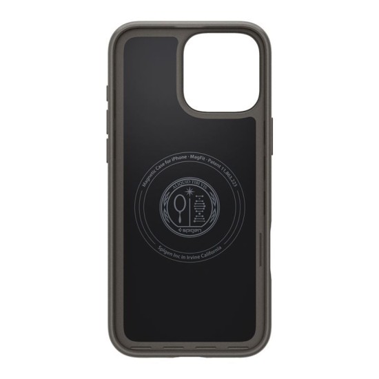 Husa slim Spigen Thin Fit MagSafe compatibila cu iPhone 16 Pro Gunmetal (Spigen, iPhone 15 Pro) by www.silkase.ro Husa slim Spigen Thin Fit MagSafe compatibila cu iPhone 16 Pro Gunmetal (iPhone 15 Pro, ACS08107) by www.silkase.ro