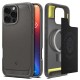 Husa Spigen Rugged Armor MagSafe compatibila cu iPhone 16 Pro Grey (iPhone 15 Pro, ACS08116) by www.silkase.ro