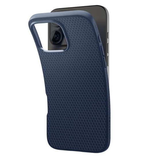 Husa pentru Apple iPhone 16 Pro Spigen liquid air navy blue (Spigen, iPhone 15 Pro) by www.silkase.ro Husa pentru Apple iPhone 16 Pro Spigen liquid air navy blue (iPhone 15 Pro, ACS08118) by www.silkase.ro