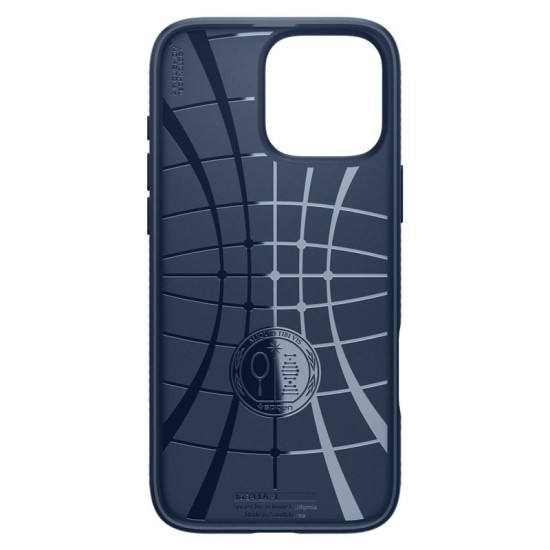 Husa pentru Apple iPhone 16 Pro Spigen liquid air navy blue (Spigen, iPhone 15 Pro) by www.silkase.ro Husa pentru Apple iPhone 16 Pro Spigen liquid air navy blue (iPhone 15 Pro, ACS08118) by www.silkase.ro