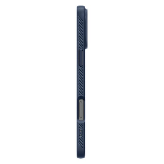 Husa pentru Apple iPhone 16 Pro Spigen liquid air navy blue (Spigen, iPhone 15 Pro) by www.silkase.ro Husa pentru Apple iPhone 16 Pro Spigen liquid air navy blue (iPhone 15 Pro, ACS08118) by www.silkase.ro