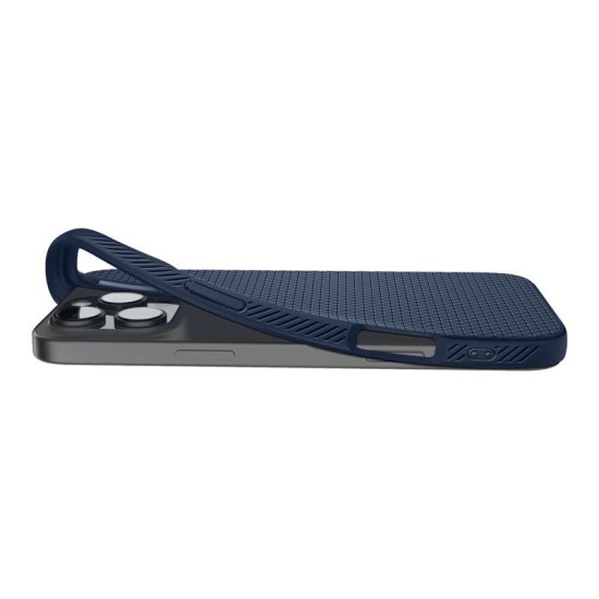Husa pentru Apple iPhone 16 Pro Spigen liquid air navy blue (Spigen, iPhone 15 Pro) by www.silkase.ro Husa pentru Apple iPhone 16 Pro Spigen liquid air navy blue (iPhone 15 Pro, ACS08118) by www.silkase.ro