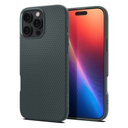 Husa Spigen Liquid Air compatibila cu iPhone 16 Pro Green
