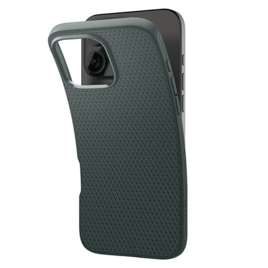 Husa Spigen Liquid Air compatibila cu iPhone 16 Pro Green (Spigen, iPhone 15 Pro) by www.silkase.ro Husa Spigen Liquid Air compatibila cu iPhone 16 Pro Green (iPhone 15 Pro, ACS08119) by www.silkase.ro