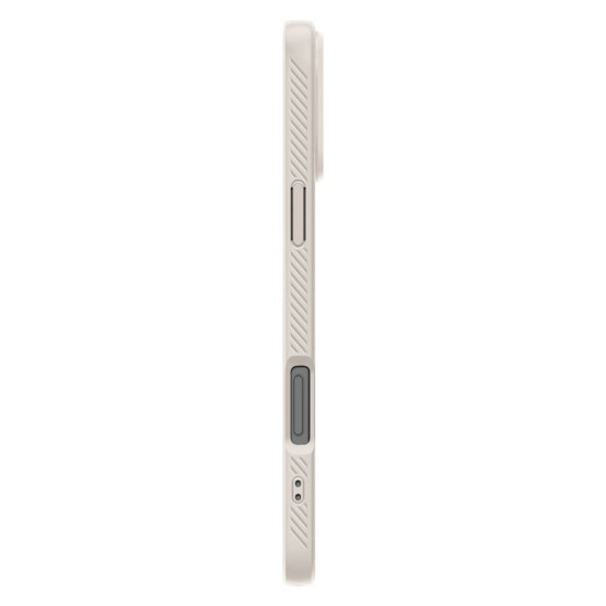 Husa Spigen Liquid Air pentru iPhone 16 Pro, bej (Spigen, iPhone 15 Pro) by www.silkase.ro Husa Spigen Liquid Air pentru iPhone 16 Pro, bej (iPhone 15 Pro, ACS08120) by www.silkase.ro