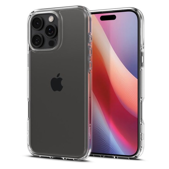 Husa Spigen Ultra Hybrid pentru iPhone 16 Pro, transparenta (iPhone 15 Pro, ACS08121) by www.silkase.ro