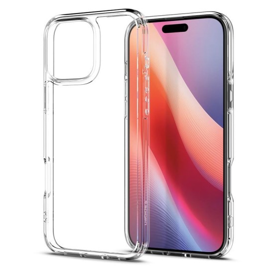 Husa Spigen Ultra Hybrid pentru iPhone 16 Pro, transparenta (iPhone 15 Pro, ACS08121) by www.silkase.ro