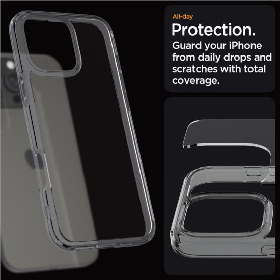 Husa Spigen Ultra Hybrid compatibila cu iPhone 16 Pro Space Crystal (Spigen, iPhone 15 Pro) by www.silkase.ro Husa Spigen Ultra Hybrid compatibila cu iPhone 16 Pro Space Crystal (iPhone 15 Pro, ACS08123) by www.silkase.ro