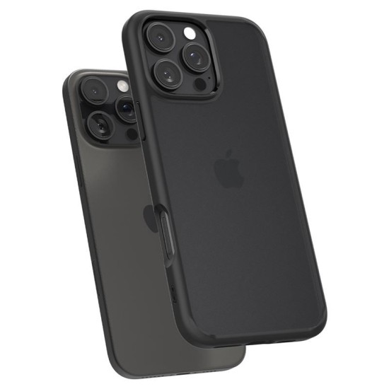 Husa Spigen Ultra Hybrid pentru iPhone 16 Pro, translucida-negru (Spigen, iPhone 15 Pro) by www.silkase.ro Husa Spigen Ultra Hybrid pentru iPhone 16 Pro, translucida-negru (iPhone 15 Pro, ACS08124) by www.silkase.ro
