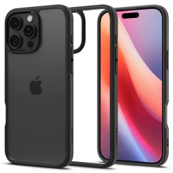 Husa Spigen Ultra Hybrid compatibila cu iPhone 16 Pro Matte Black