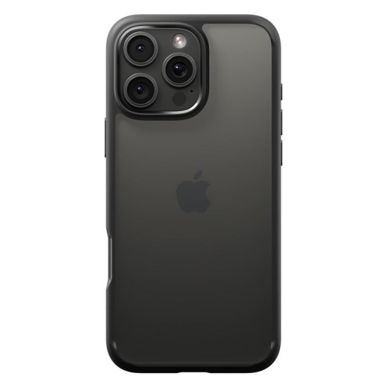 Husa Spigen Ultra Hybrid compatibila cu iPhone 16 Pro Matte Black (Spigen, iPhone 15 Pro) by www.silkase.ro Husa Spigen Ultra Hybrid compatibila cu iPhone 16 Pro Matte Black (iPhone 15 Pro, ACS08125) by www.silkase.ro