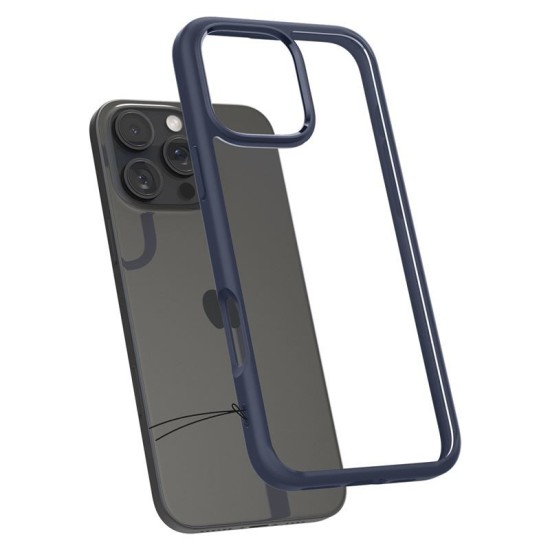 Husa Spigen Ultra Hybrid compatibila cu iPhone 16 Pro Navy Blue (Spigen, iPhone 15 Pro) by www.silkase.ro Husa Spigen Ultra Hybrid compatibila cu iPhone 16 Pro Navy Blue (iPhone 15 Pro, ACS08126) by www.silkase.ro