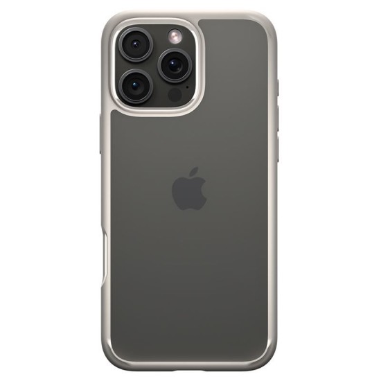 Husa Spigen Ultra Hybrid compatibila cu iPhone 16 Pro Natural Titanium (Spigen, iPhone 15 Pro) by www.silkase.ro Husa Spigen Ultra Hybrid compatibila cu iPhone 16 Pro Natural Titanium (iPhone 15 Pro, ACS08127) by www.silkase.ro