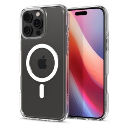 Husa Spigen Ultra Hybrid MagSafe compatibila cu iPhone 16 Pro White
