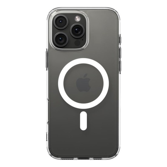 Husa Spigen Ultra Hybrid MagSafe compatibila cu iPhone 16 Pro White (iPhone 15 Pro, ACS08129) by www.silkase.ro