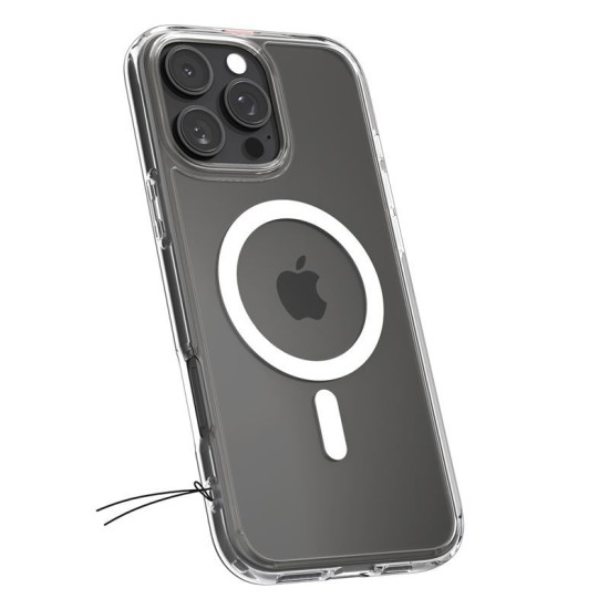 Husa Spigen Ultra Hybrid MagSafe compatibila cu iPhone 16 Pro White (iPhone 15 Pro, ACS08129) by www.silkase.ro