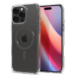 Husa Spigen Ultra Hybrid MagSafe compatibila cu iPhone 16 Pro Graphite