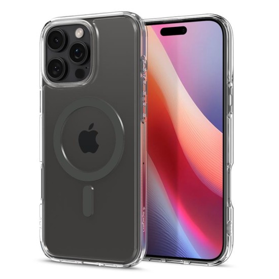 Husa Spigen Ultra Hybrid MagSafe compatibila cu iPhone 16 Pro Graphite (Spigen, iPhone 15 Pro) by www.silkase.ro Husa Spigen Ultra Hybrid MagSafe compatibila cu iPhone 16 Pro Graphite (iPhone 15 Pro, ACS08130) by www.silkase.ro