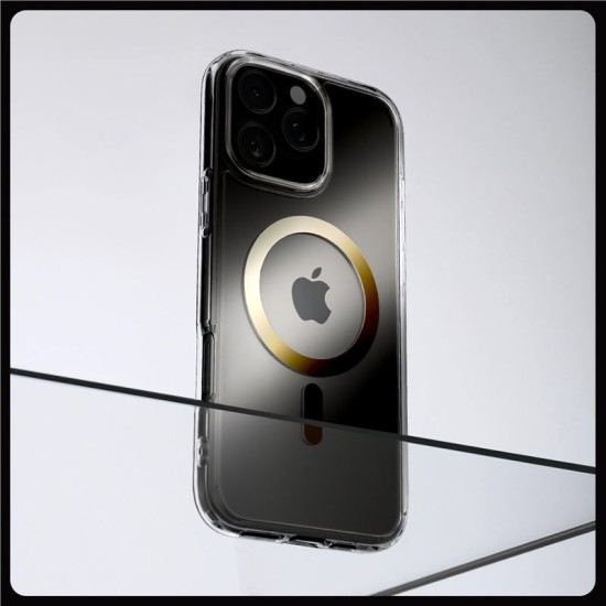 Husa Spigen Ultra Hybrid MagSafe compatibila cu iPhone 16 Pro Gold (Spigen, iPhone 15 Pro) by www.silkase.ro Husa Spigen Ultra Hybrid MagSafe compatibila cu iPhone 16 Pro Gold (iPhone 15 Pro, ACS08132) by www.silkase.ro