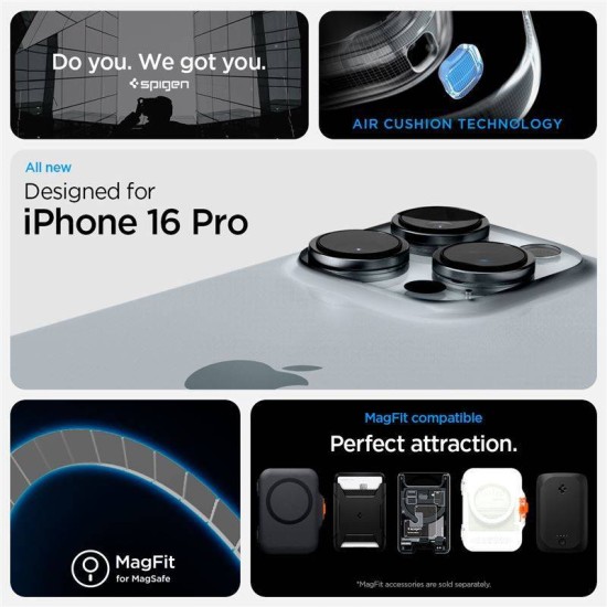 Husa Spigen Ultra Hybrid Mag do MagSafe pentru iPhone 16 Pro, fumuriu-gri (Spigen, iPhone 15 Pro) by www.silkase.ro Husa Spigen Ultra Hybrid Mag do MagSafe pentru iPhone 16 Pro, fumuriu-gri (iPhone 15 Pro, ACS08135) by www.silkase.ro