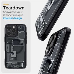 Husa Spigen Ultra Hybrid Mag do MagSafe pentru iPhone 16 Pro, fumuriu-gri Husa Spigen Ultra Hybrid Mag do MagSafe pentru iPhone 16 Pro, fumuriu-gri