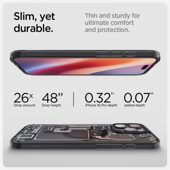 Husa Spigen Ultra Hybrid Mag do MagSafe pentru iPhone 16 Pro, fumuriu-gri (Spigen, iPhone 15 Pro) by www.silkase.ro Husa Spigen Ultra Hybrid Mag do MagSafe pentru iPhone 16 Pro, fumuriu-gri (iPhone 15 Pro, ACS08135) by www.silkase.ro
