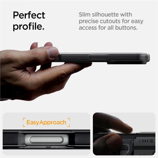 Husa Spigen Ultra Hybrid Mag do MagSafe pentru iPhone 16 Pro, fumuriu-gri (Spigen, iPhone 15 Pro) by www.silkase.ro Husa Spigen Ultra Hybrid Mag do MagSafe pentru iPhone 16 Pro, fumuriu-gri (iPhone 15 Pro, ACS08135) by www.silkase.ro