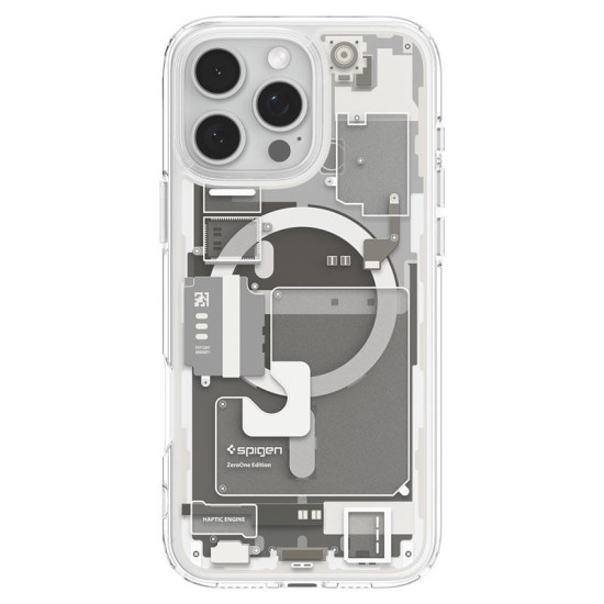 Husa pentru iPhone 16 Pro - Spigen Ultra Zero One Hybrid MagSafe - Natural Titanium (Spigen, iPhone 15 Pro) by www.silkase.ro Husa pentru iPhone 16 Pro - Spigen Ultra Zero One Hybrid MagSafe - Natural Titanium (iPhone 15 Pro, ACS08137) by www.silkase.ro
