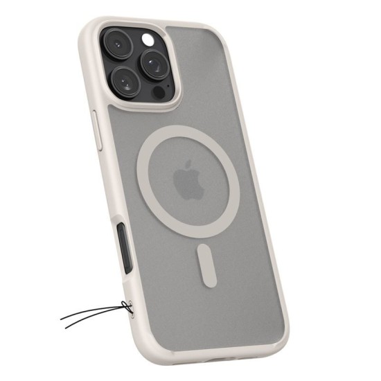 Husa Spigen Ultra Hybrid MagSafe compatibila cu iPhone 16 Pro Frost Natural Titanium (Spigen, iPhone 15 Pro) by www.silkase.ro Husa Spigen Ultra Hybrid MagSafe compatibila cu iPhone 16 Pro Frost Natural Titanium (iPhone 15 Pro, ACS08138) by www.silkase.ro
