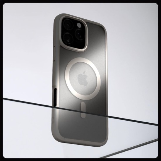 Husa Spigen Ultra Hybrid MagSafe compatibila cu iPhone 16 Pro Frost Natural Titanium (Spigen, iPhone 15 Pro) by www.silkase.ro Husa Spigen Ultra Hybrid MagSafe compatibila cu iPhone 16 Pro Frost Natural Titanium (iPhone 15 Pro, ACS08138) by www.silkase.ro