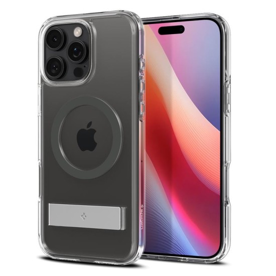Husa Spigen Ultra Hybrid S MagSafe compatibila cu iPhone 16 Pro Graphite (Spigen, iPhone 15 Pro) by www.silkase.ro Husa Spigen Ultra Hybrid S MagSafe compatibila cu iPhone 16 Pro Graphite (iPhone 15 Pro, ACS08143) by www.silkase.ro