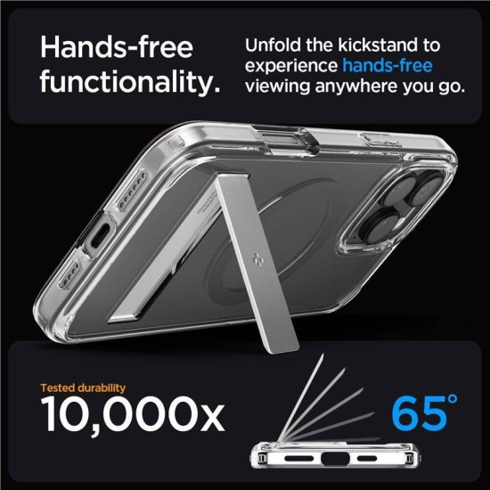 Husa Spigen Ultra Hybrid S MagSafe compatibila cu iPhone 16 Pro Graphite (Spigen, iPhone 15 Pro) by www.silkase.ro Husa Spigen Ultra Hybrid S MagSafe compatibila cu iPhone 16 Pro Graphite (iPhone 15 Pro, ACS08143) by www.silkase.ro