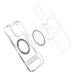 Husa Spigen Ultra Hybrid S MagSafe compatibila cu iPhone 16 Pro Graphite Husa Spigen Ultra Hybrid S MagSafe compatibila cu iPhone 16 Pro Graphite