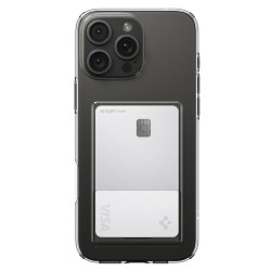 Husa Spigen Crystal Slot pentru iPhone 16 Pro, transparenta Husa Spigen Crystal Slot pentru iPhone 16 Pro, transparenta