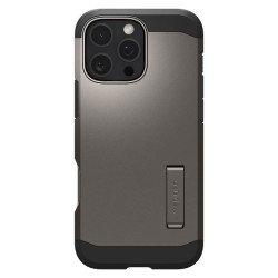 Husa Spigen Tough Armor MagSafe compatibila cu iPhone 16 Pro Gunmetal Husa Spigen Tough Armor MagSafe compatibila cu iPhone 16 Pro Gunmetal