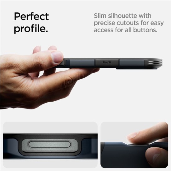 Husa Spigen Tough Armor MagSafe compatibila cu iPhone 16 Pro Metal Slate (Spigen, iPhone 15 Pro) by www.silkase.ro Husa Spigen Tough Armor MagSafe compatibila cu iPhone 16 Pro Metal Slate (iPhone 15 Pro, ACS08147) by www.silkase.ro
