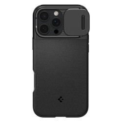 Husa Spigen Optik Armor MagSafe compatibila cu iPhone 16 Pro Black Husa Spigen Optik Armor MagSafe compatibila cu iPhone 16 Pro Black